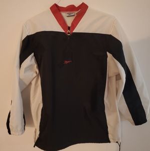 Vintage Reebok half zip windbreaker